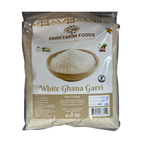Princebrim Foods White Ghana Garri 8 lbs (3.62 kg) – Premium Cassava Flakes | GMO-Free & Gluten-Free | Eba & Soaking Garri