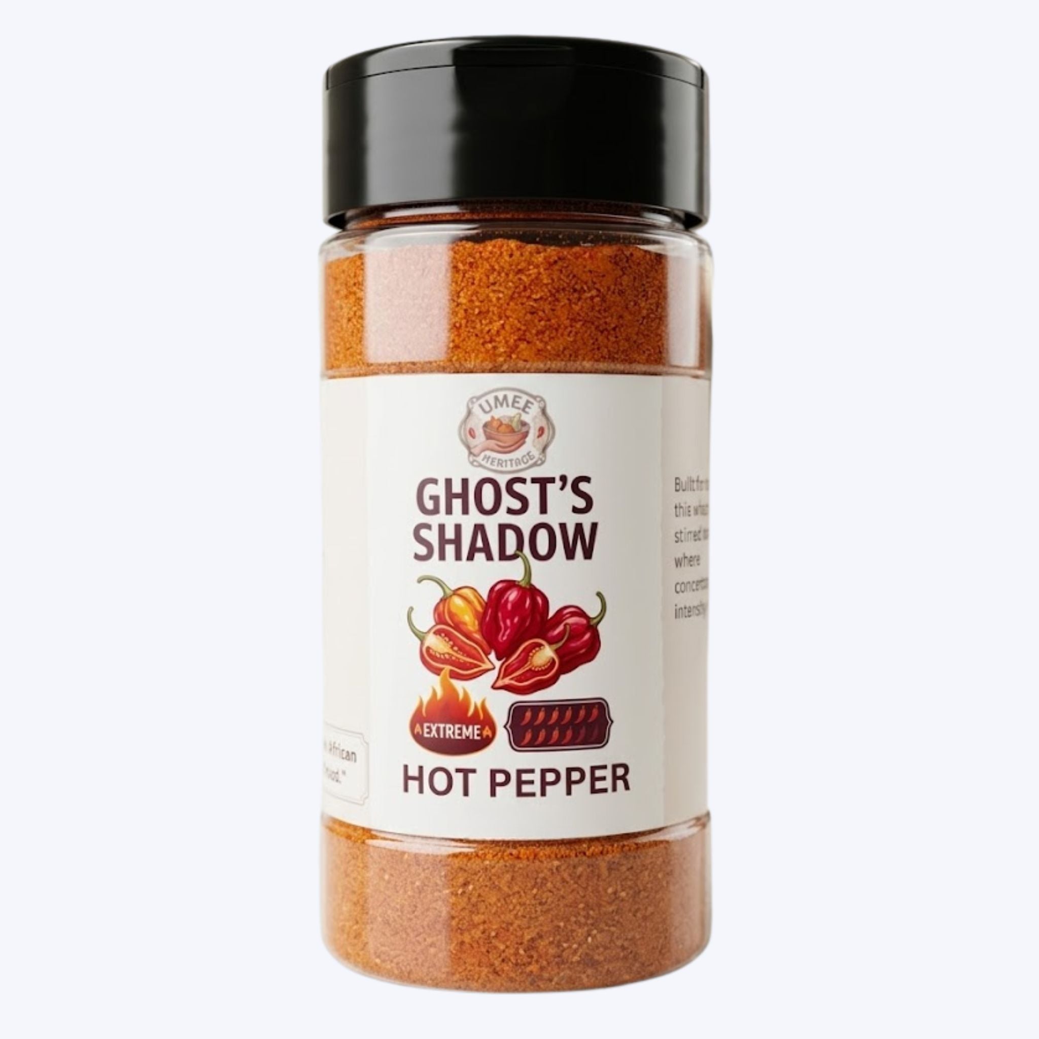 Ghost's Shadow Extreme Hot Pepper Powder | Umee Heritage (5lb 8oz 4oz)
