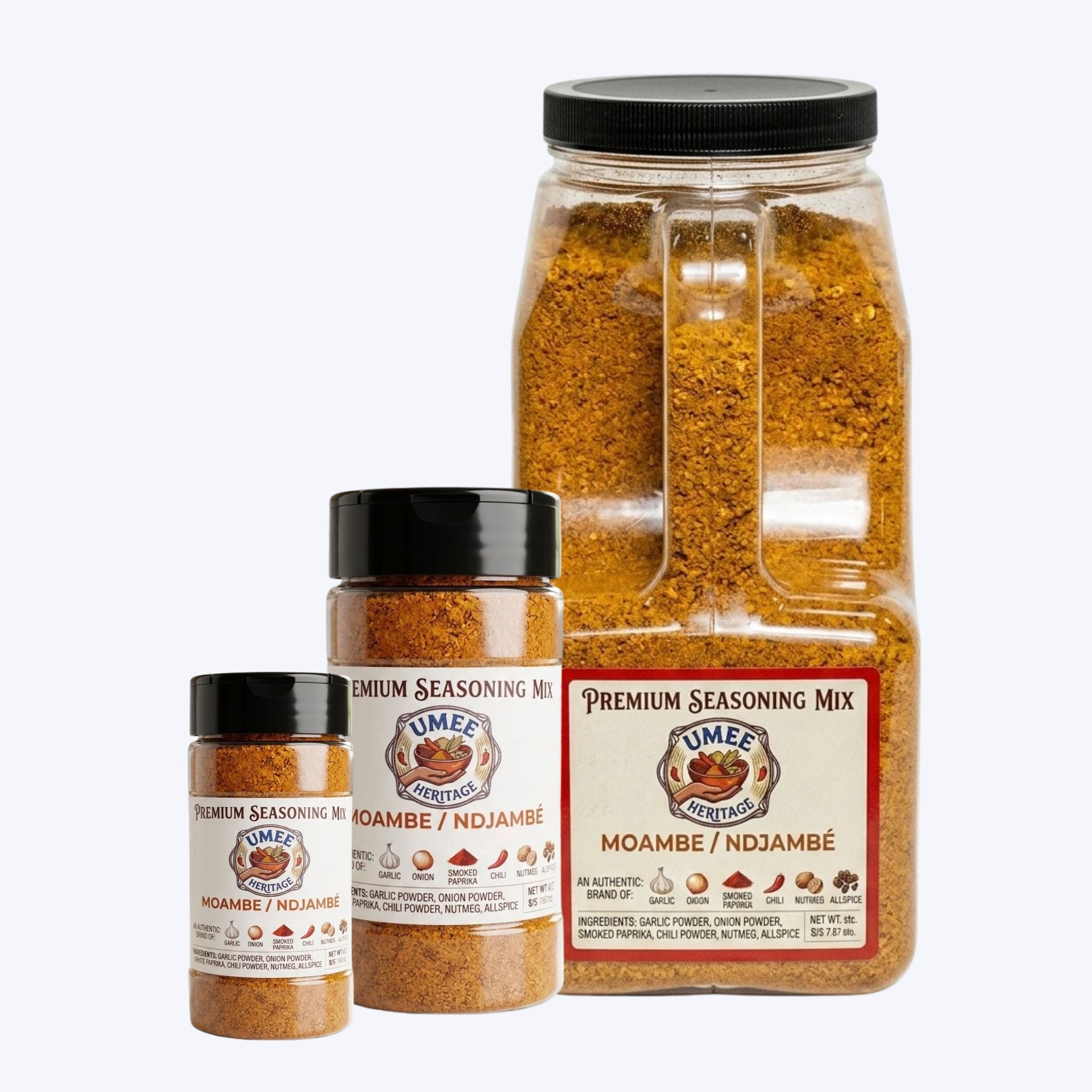 Moambe/Ndjambé Blend Authentic Central African Spice | Umee Heritage (5lb 8oz 4oz)