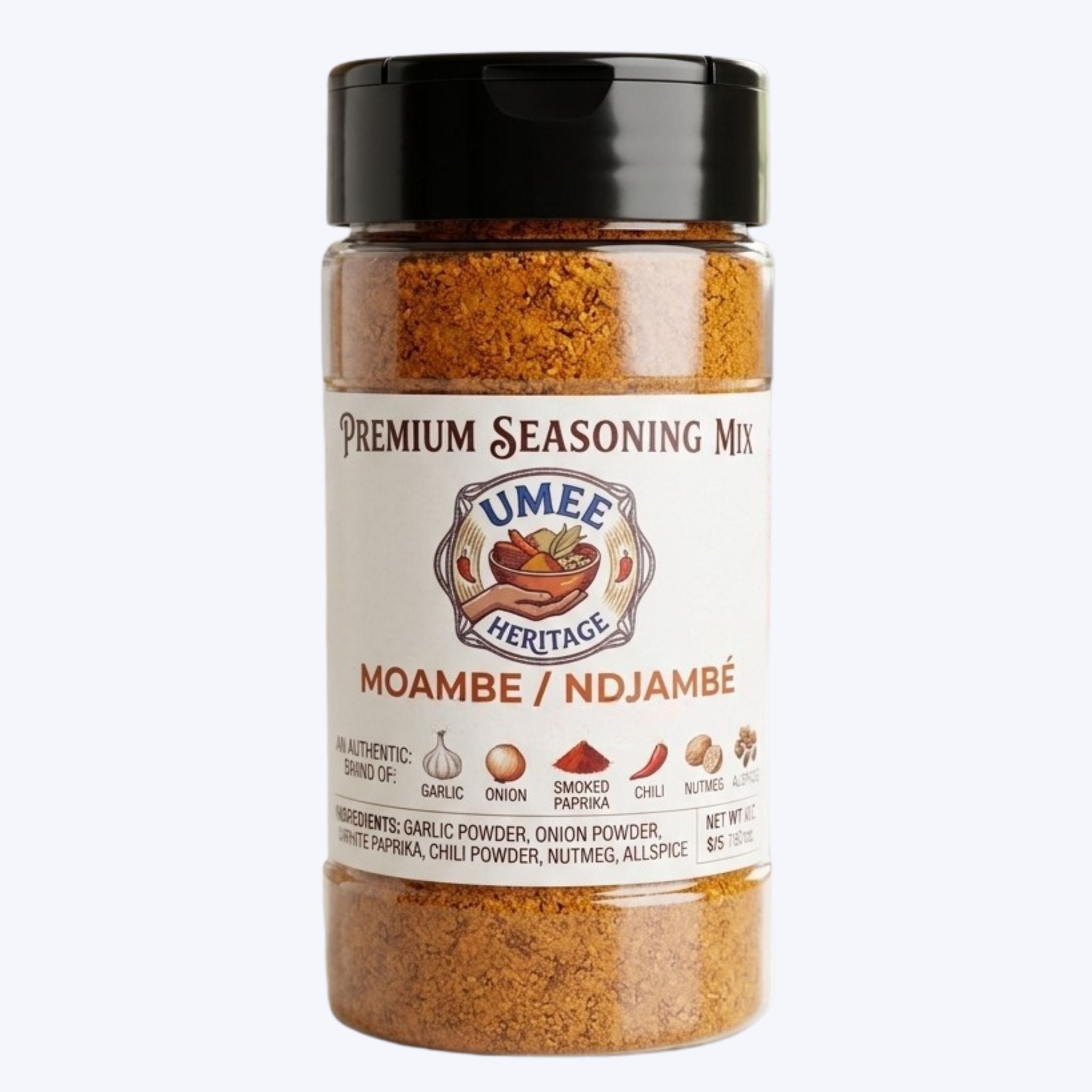 Moambe/Ndjambé Blend Authentic Central African Spice | Umee Heritage (5lb 8oz 4oz)
