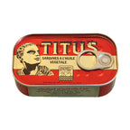 Titus Sardines (Red) 125g 6 packs