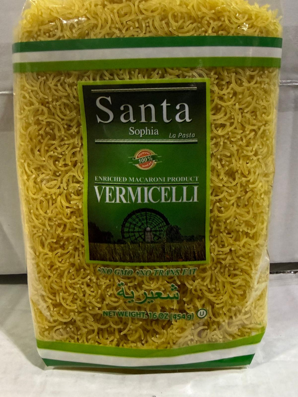 Santa Sophia La Pasta Vermicelli 16oz – Original Product Photo