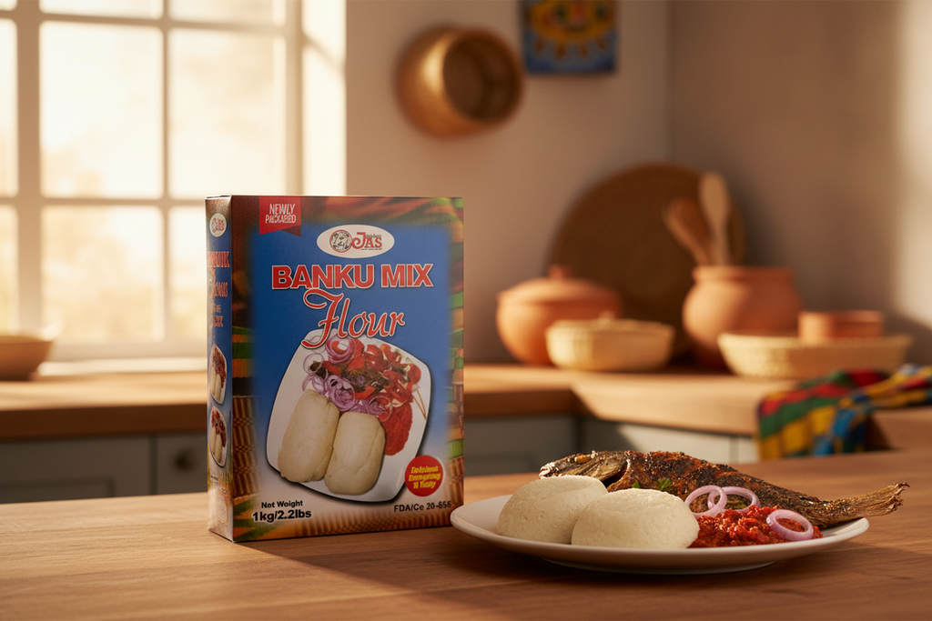 Banku Mix Flour - Gourmet Kitchen