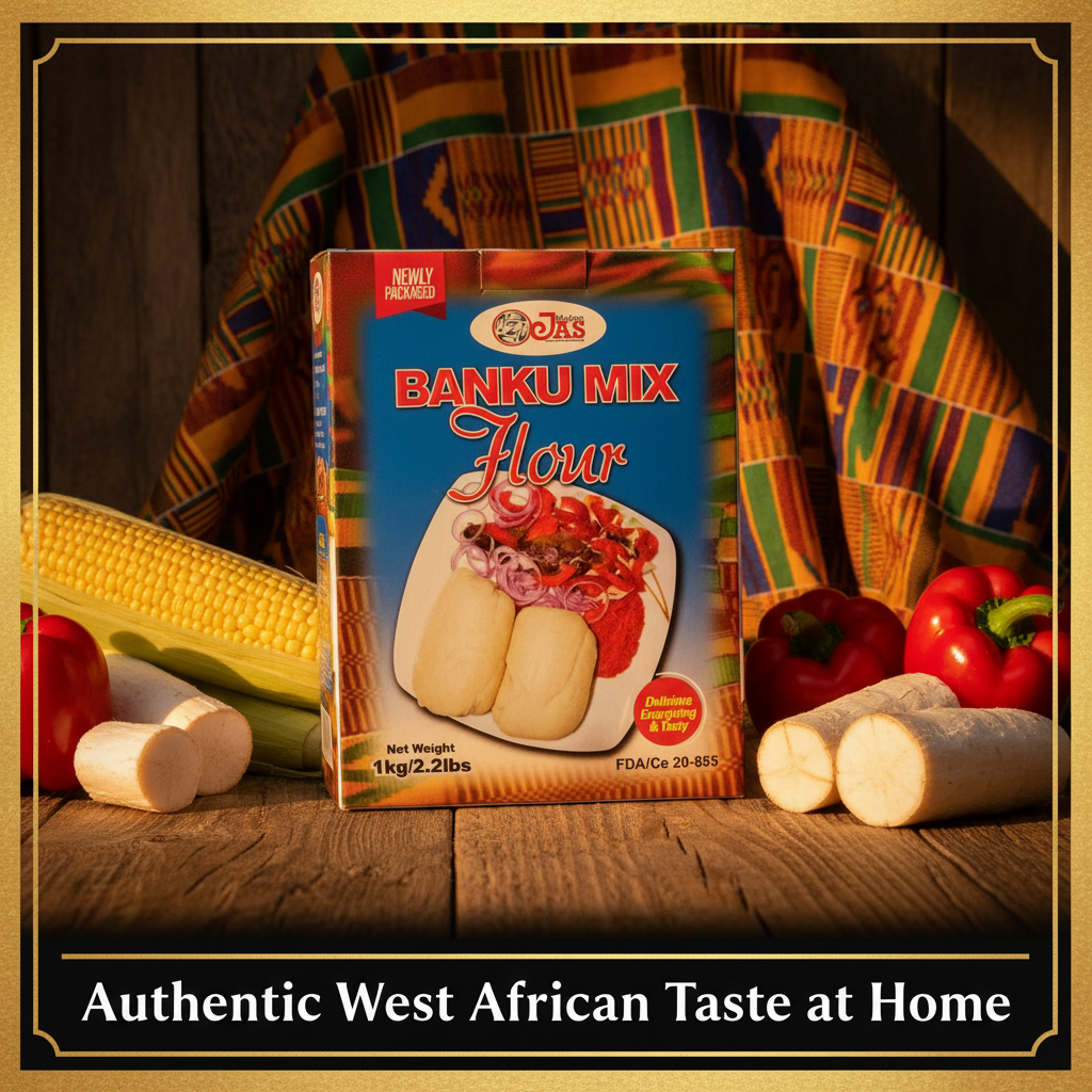 Banku Mix Flour - Social Media