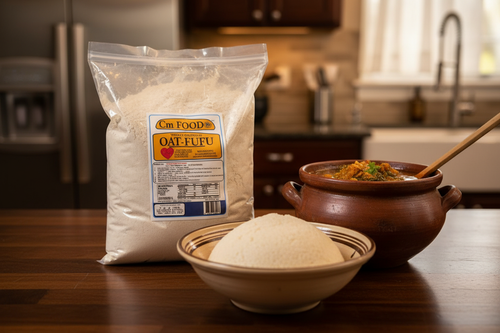 CM FOOD Oat Fufu Gourmet Kitchen