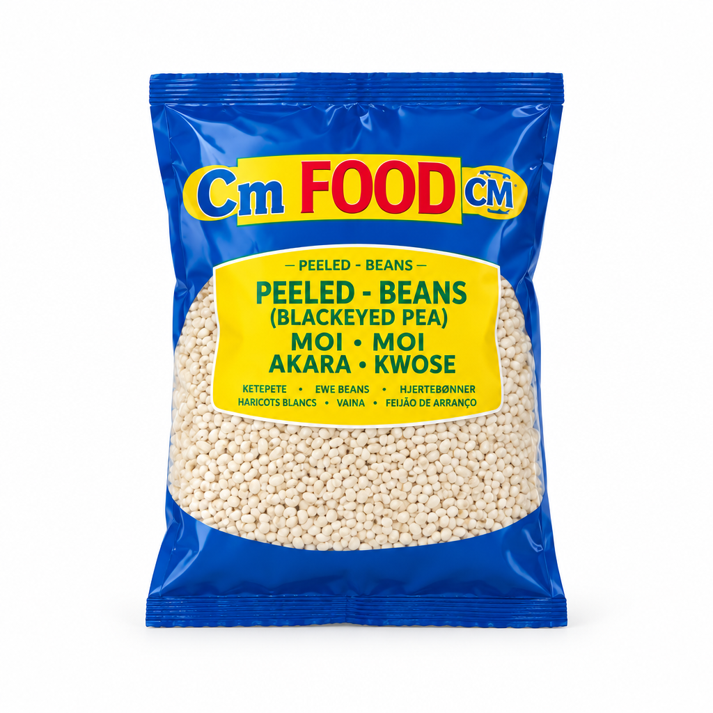 CM Food peeled black-eyed beans package