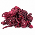 Dried Hibiscus Flowers for Bissap, Zobo & Sorrel — 8 oz on a white background