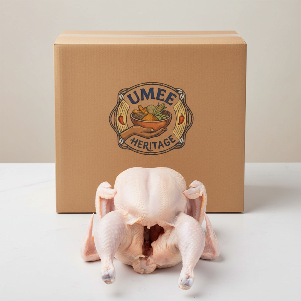 Fresh Whole Chicken with Umee Heritage Logo