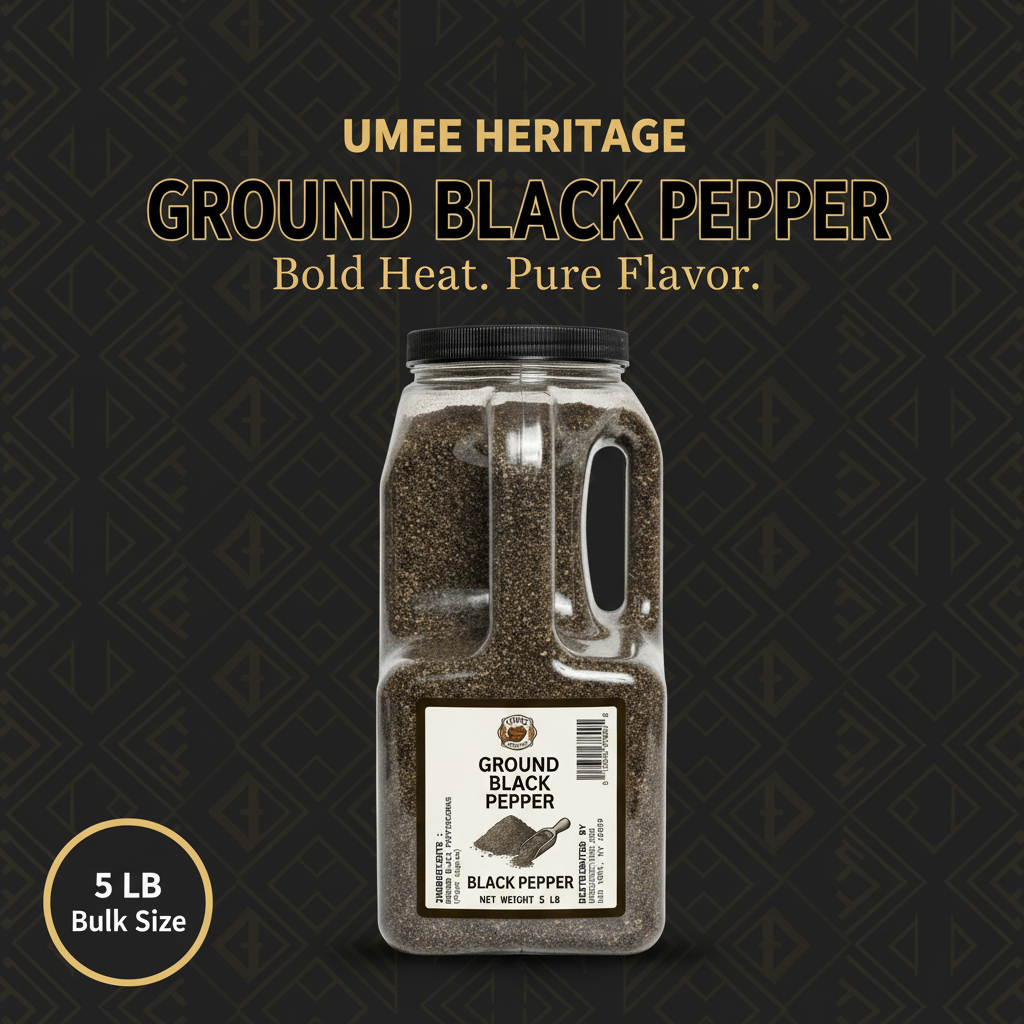 Ground Black Pepper Social Media