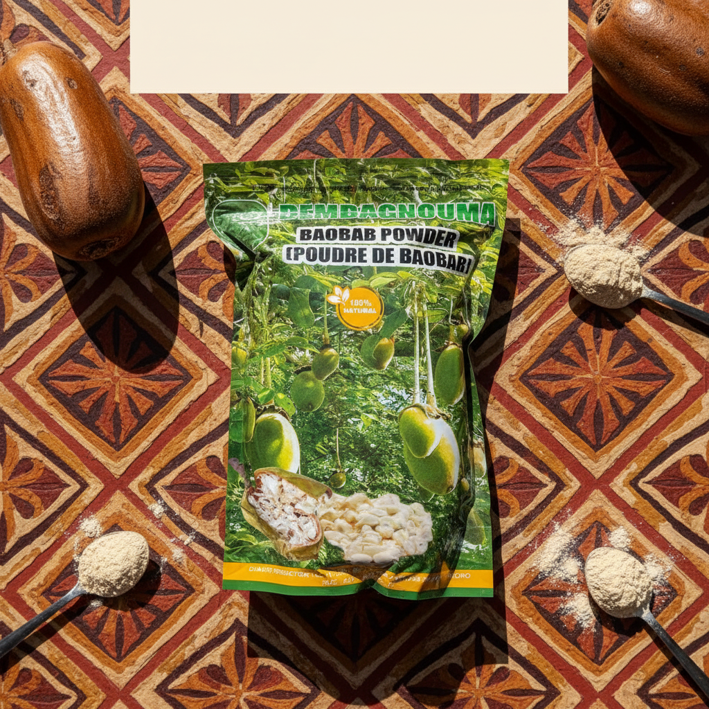 Dembagnouma Baobab Powder - Social media lifestyle post