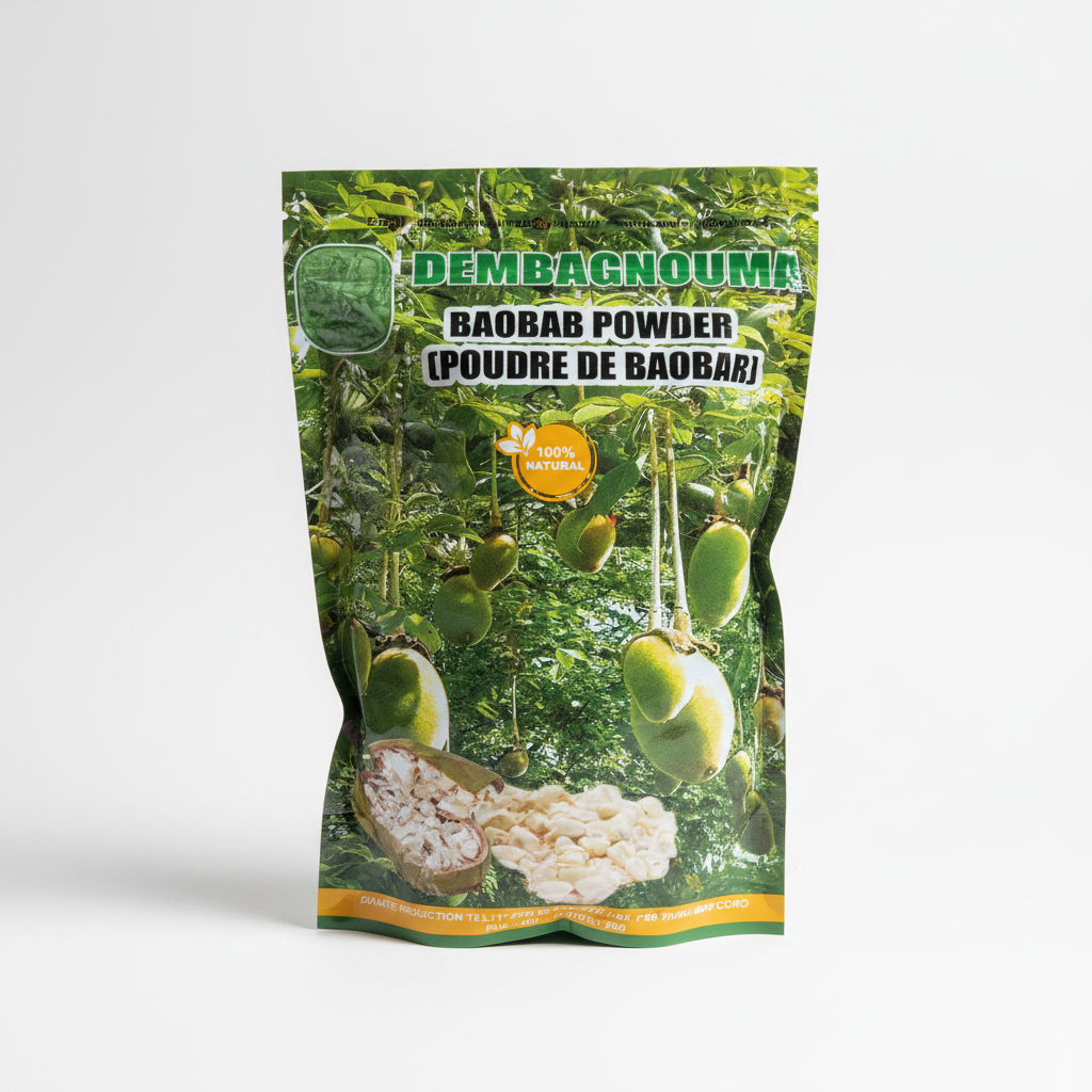 Dembagnouma Baobab Powder 1lb - Clean studio shot