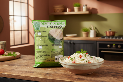 DembaGnouma Fonio Précuit – Gourmet kitchen lifestyle