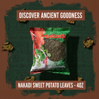 Nakadi Dried Sweet Potato Leaves - Social media post