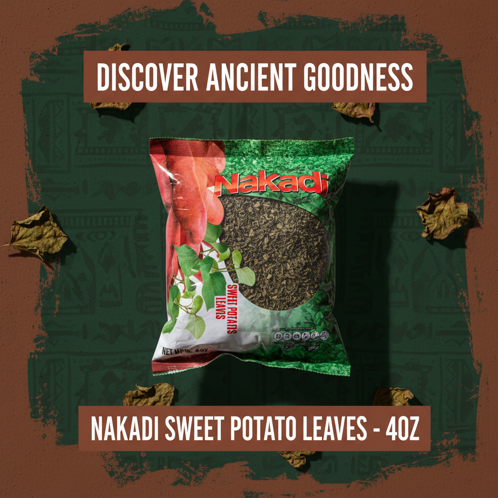 Nakadi Dried Sweet Potato Leaves - Social media post