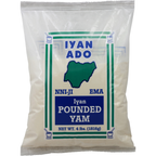 Iyan Ado Pounded Yam Flour 4 lb (1.8 kg) – Authentic Nigerian Instant Yam Powder | Nni-Ji Ema