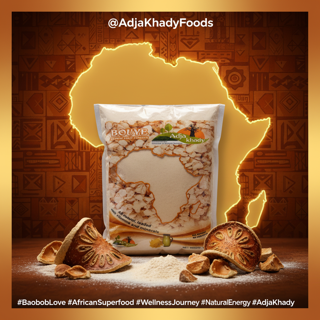 Adja Khady Bouye Baobab Powder - Social media post