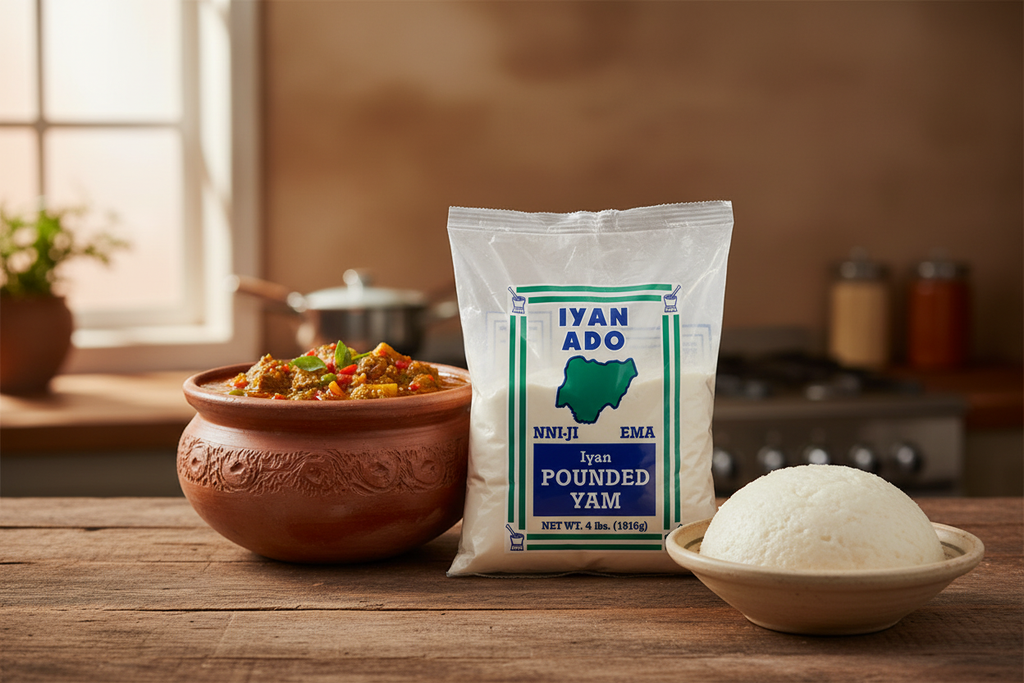 Iyan Ado Pounded Yam Flour 4 lb – gourmet kitchen setting