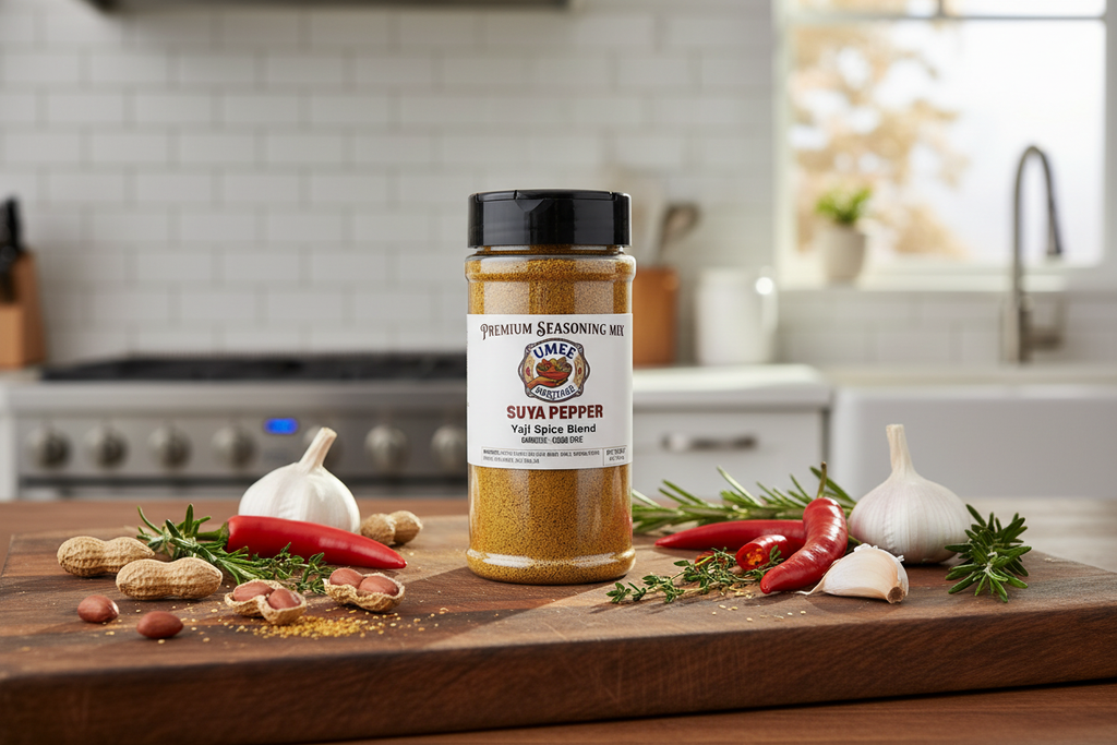 Umee Heritage Suya Pepper – gourmet kitchen setting