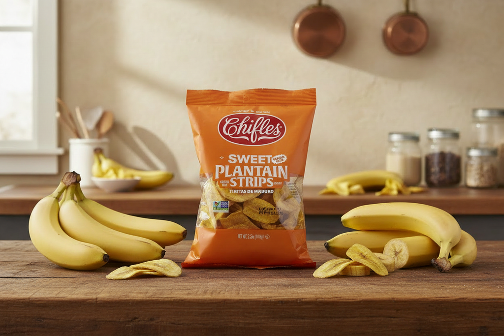 Chifles Sweet Plantain Strips – gourmet kitchen with yellow plantains