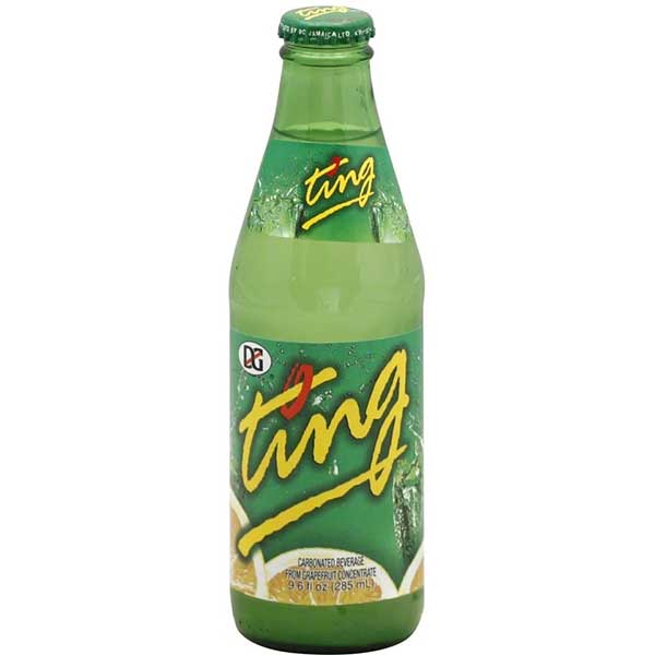 D and G Jamaican Ting Soda- 9.6 oz/ 24 bottles