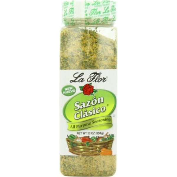 La Flor Spices Sazon Classico 30 oz Plastic Jar