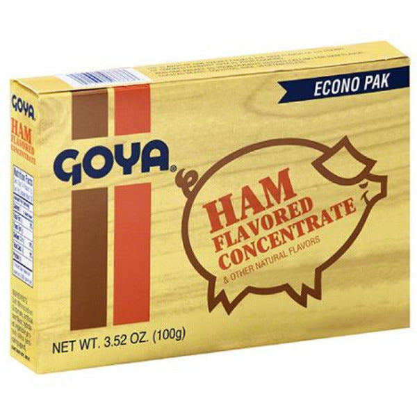 Goya Ham Flavored Concentrate Seasoning (Economy Pack) 3.5 oz Pack