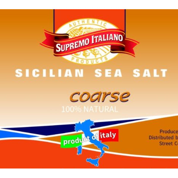 Supremo Italiano Coarse Sea Salt 26 oz