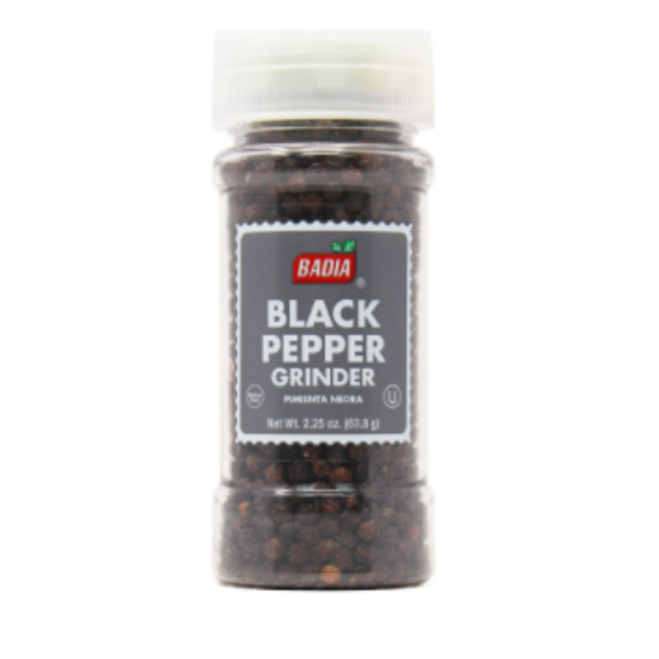 Badia Spices Black Ground Pepper 2.25 Oz - 8 Pack