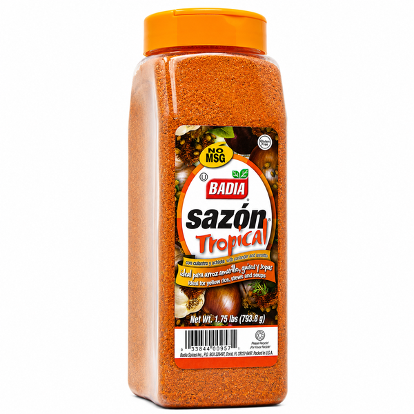 Badia Sazon Tropical with Annatto 1.75 lbs