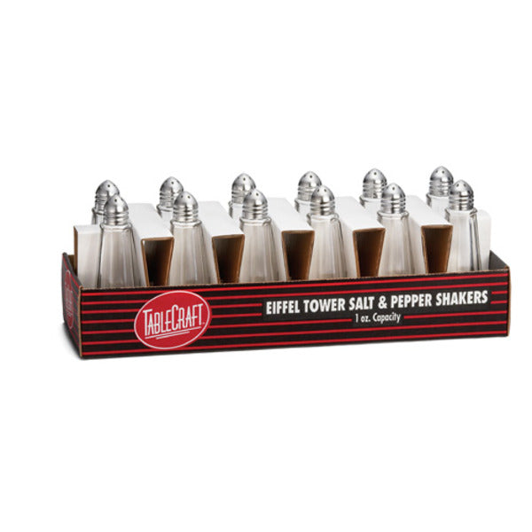 Tablecraft Eiffel Tower Salt & Pepper Shakers.