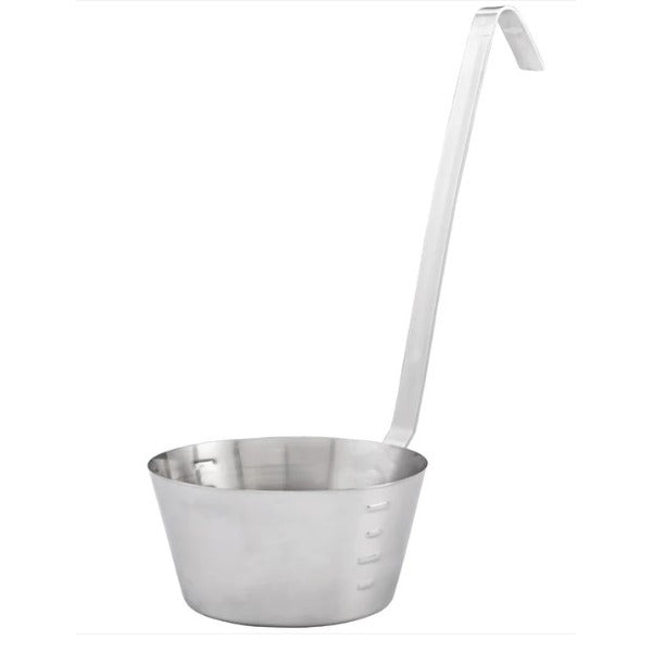 SHHD - 1 - 1 Qt Stainless Steel Hooked Handle Dipper