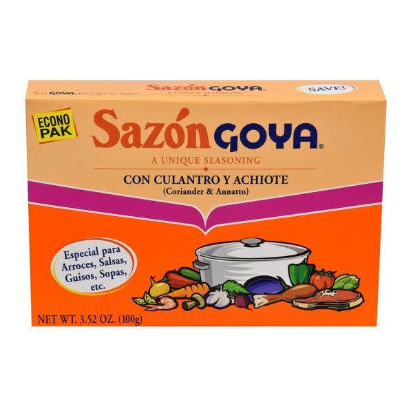 Goya Culantro & Achiote Sazon 3.5 oz Box