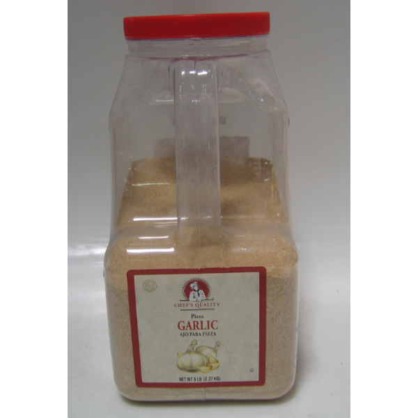 Chef's Quality Pizza Garlic 5 lb Jar