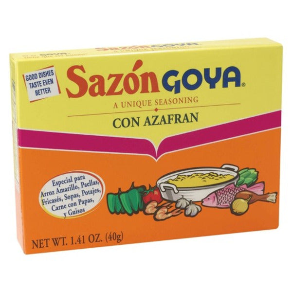 Goya Sazon con Azafran 36/ Box