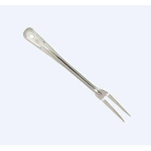 Pot Fork, 2 - tine, 19" long, 1 - piece, heavy - gauge stainless steel