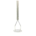 Tablecraft 4424 Potato Masher, 24" long, 18 - 8 stainless steel, round face