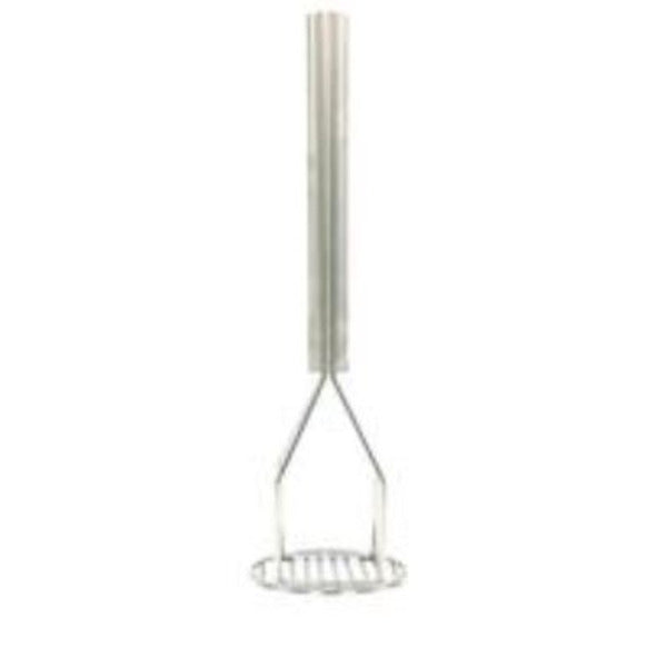 Tablecraft 4424 Potato Masher, 24" long, 18 - 8 stainless steel, round face