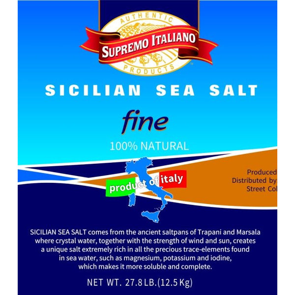 Supremo Italiano Fine Sea Salt 27.8 lbs