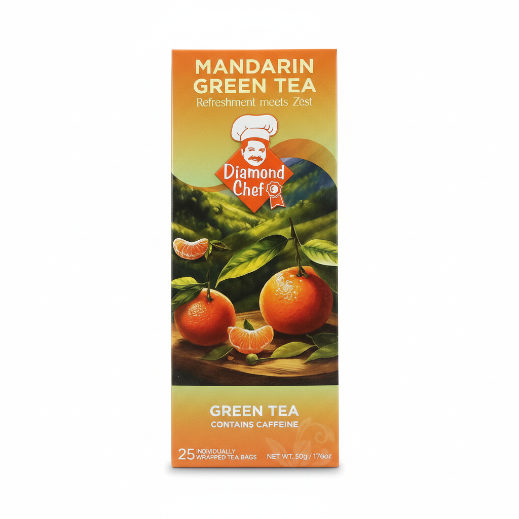 Mandarin Green Tea - Clean Look
