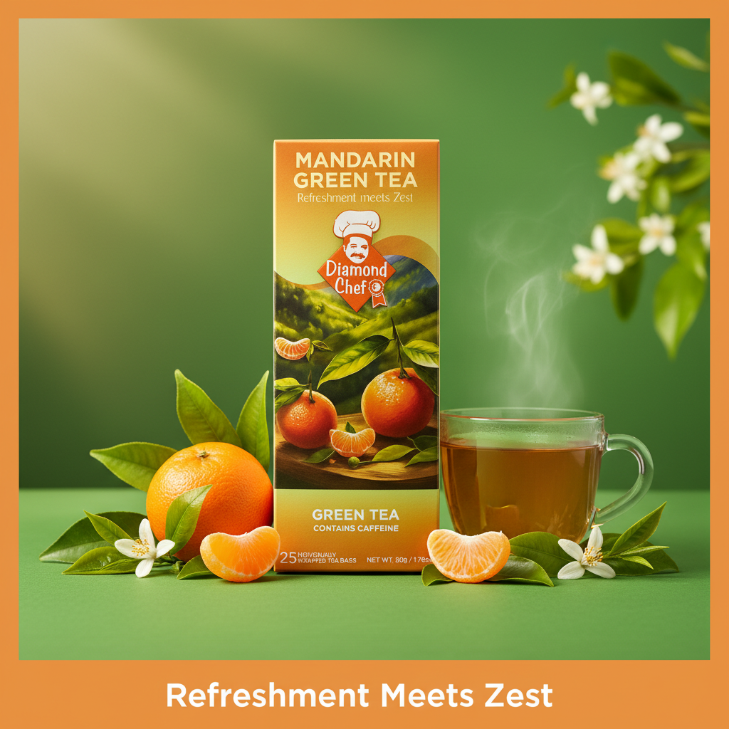 Mandarin Green Tea - Social Media