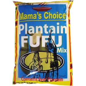 Mama's Choice Plantain Fufu- 10lbs bag