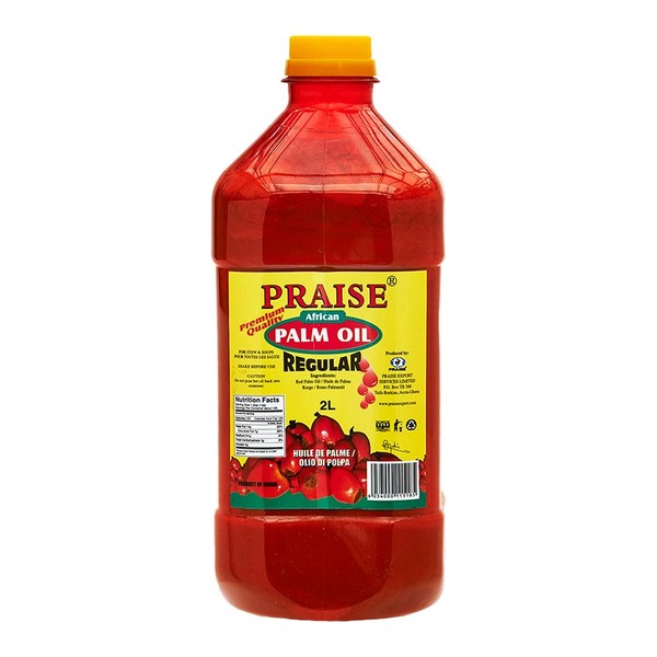 Praise African Palm Oil (Regular)  2L Bottles