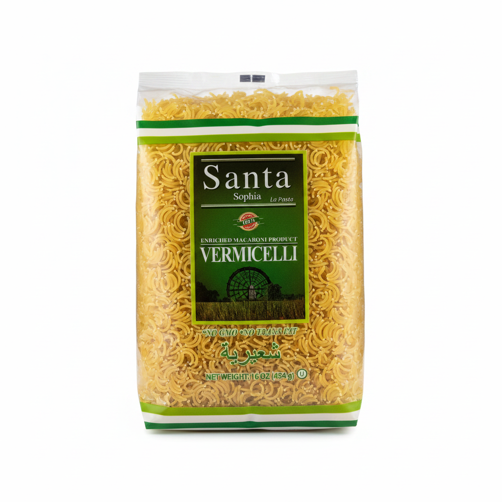 Santa Sophia Vermicelli Clean Studio Shot