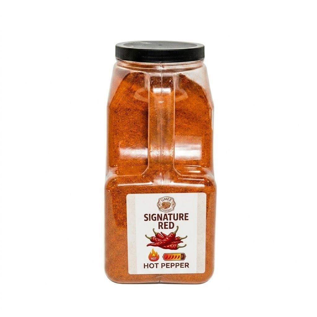 Signature Red African Hot Pepper Blend | Umee Heritage (5lb 8oz 4oz)