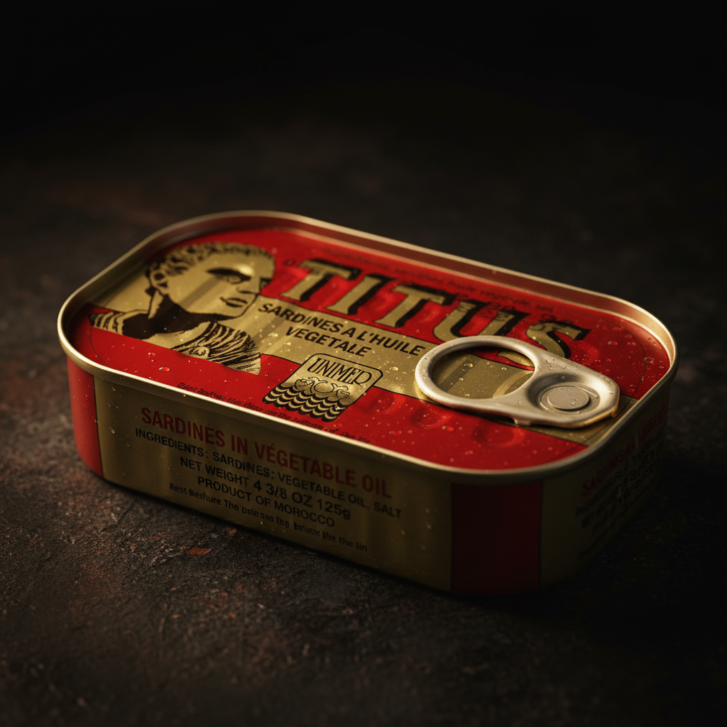 Titus Sardines - Close-Up