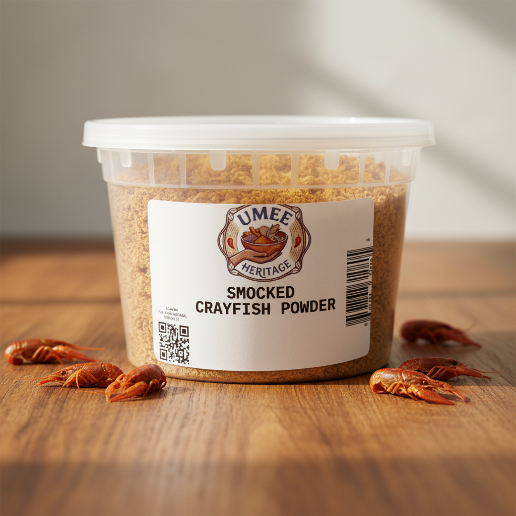 Umee Heritage Smoked Crayfish Powder – Natural Styled Shot