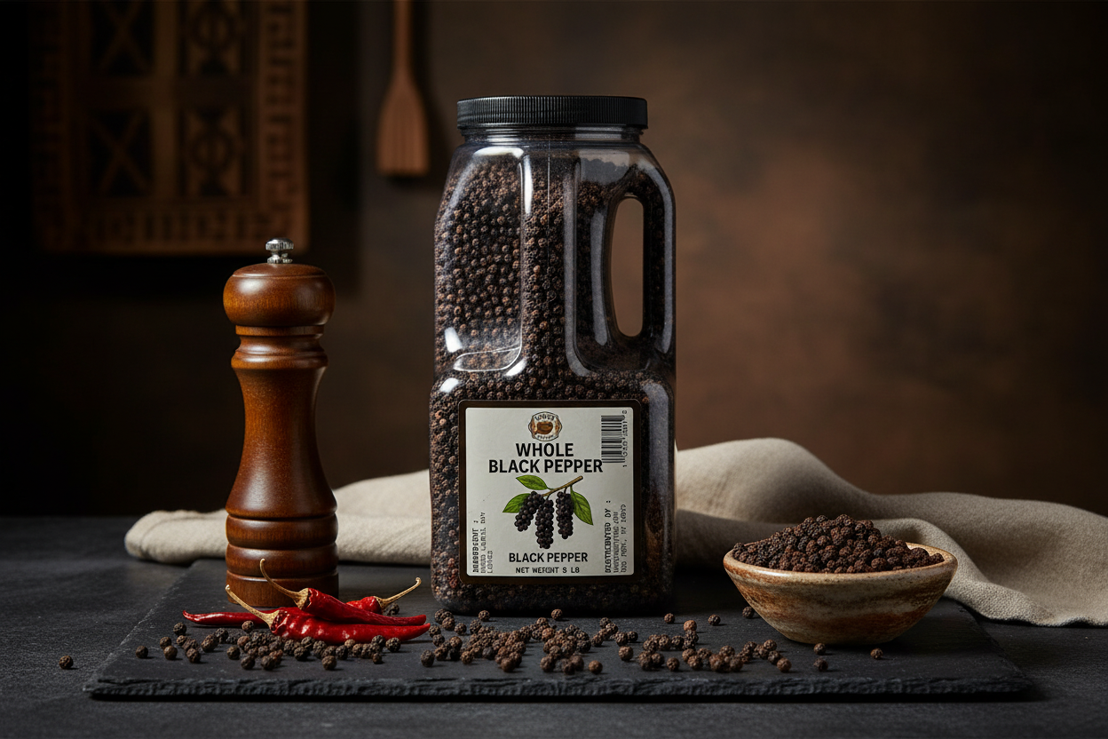 Whole Black Pepper Gourmet Kitchen